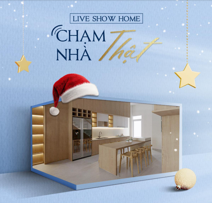 Săn quà Giáng sinh trong live show home 