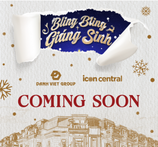 “Bling Bling Giáng Sinh” tại Icon Central - Địa điểm check-in Noel cực hot tại trung tâm Dĩ An